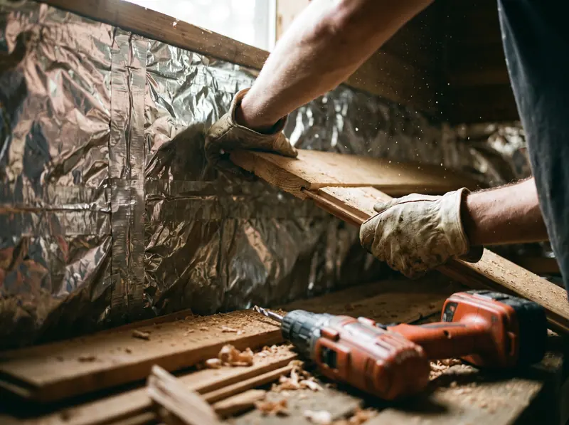 Detail pengerjaan renovasi & perbaikan sauna oleh Kontraktor Sauna Surabaya